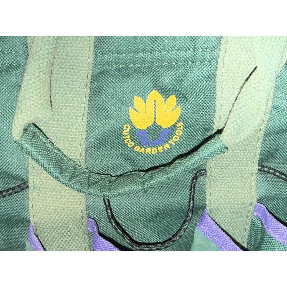 CUTCO Gardening Tote Bag Garden Tool Bag Storage Heavy Canvas Organizer 12